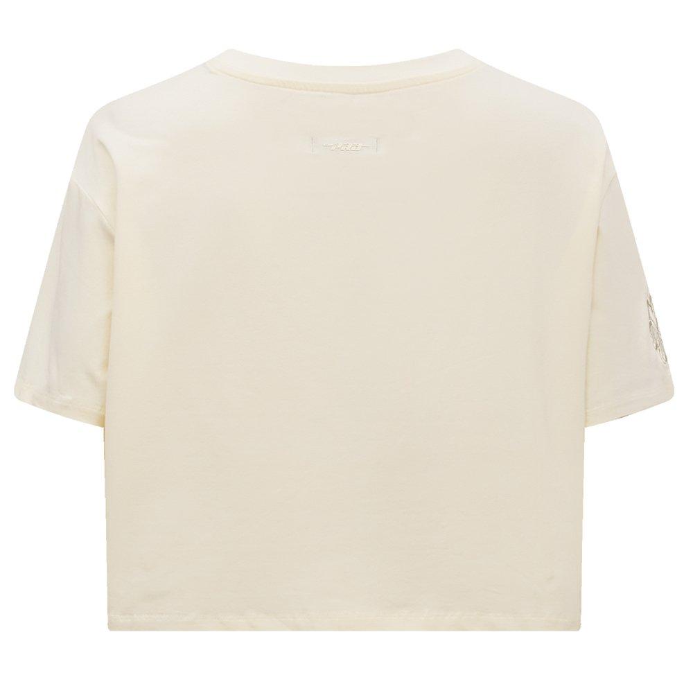 Pro Standard Women's MLB New York Mets​​ Neutral SJ Boxy Top - Cream - CREAM Thumbnail View 2