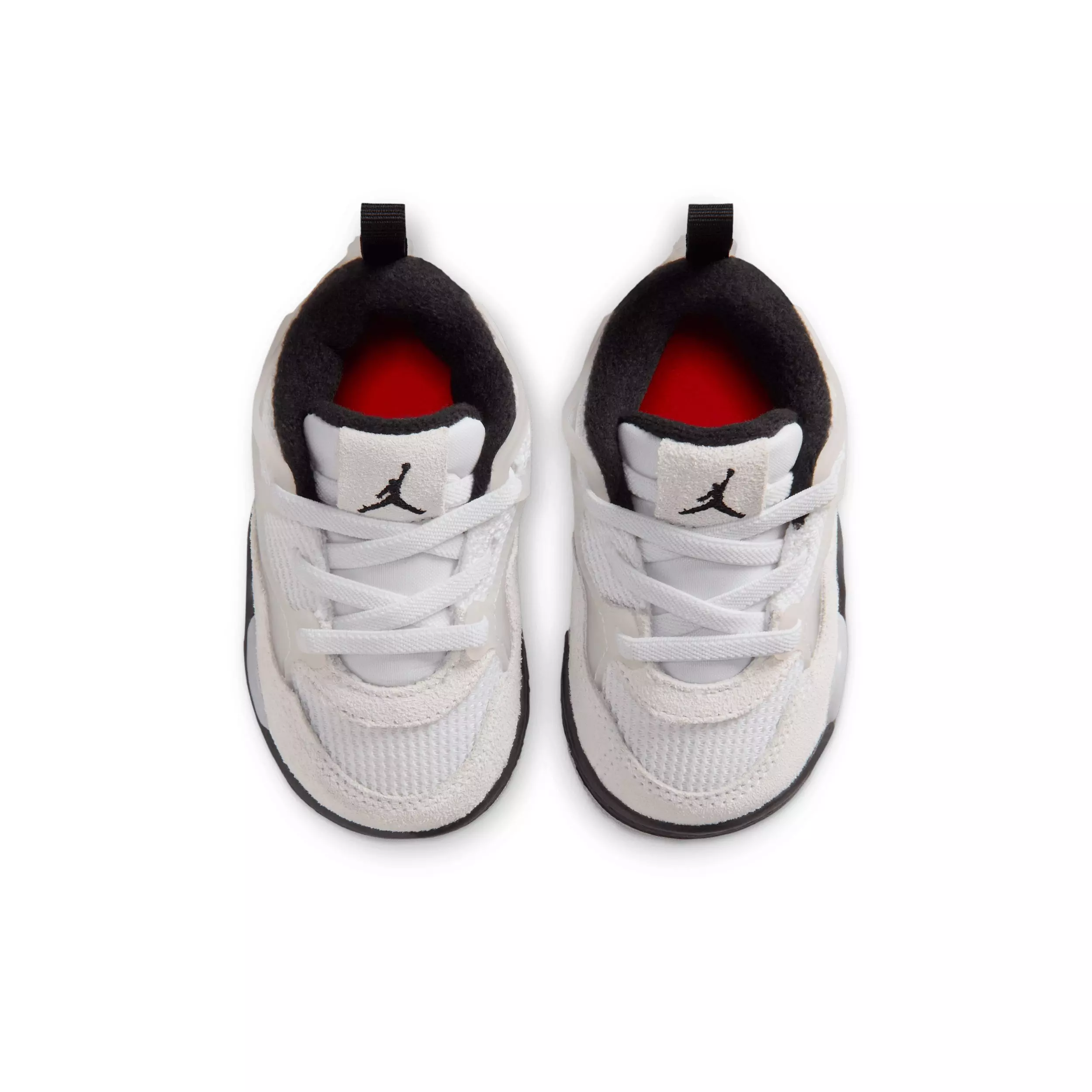 Jordan 4 RM "White/Infrared 23/Light Smoke Grey/Black" Infant Boys' Shoe - WHITE/INFRARED/LT GREY/BLACK