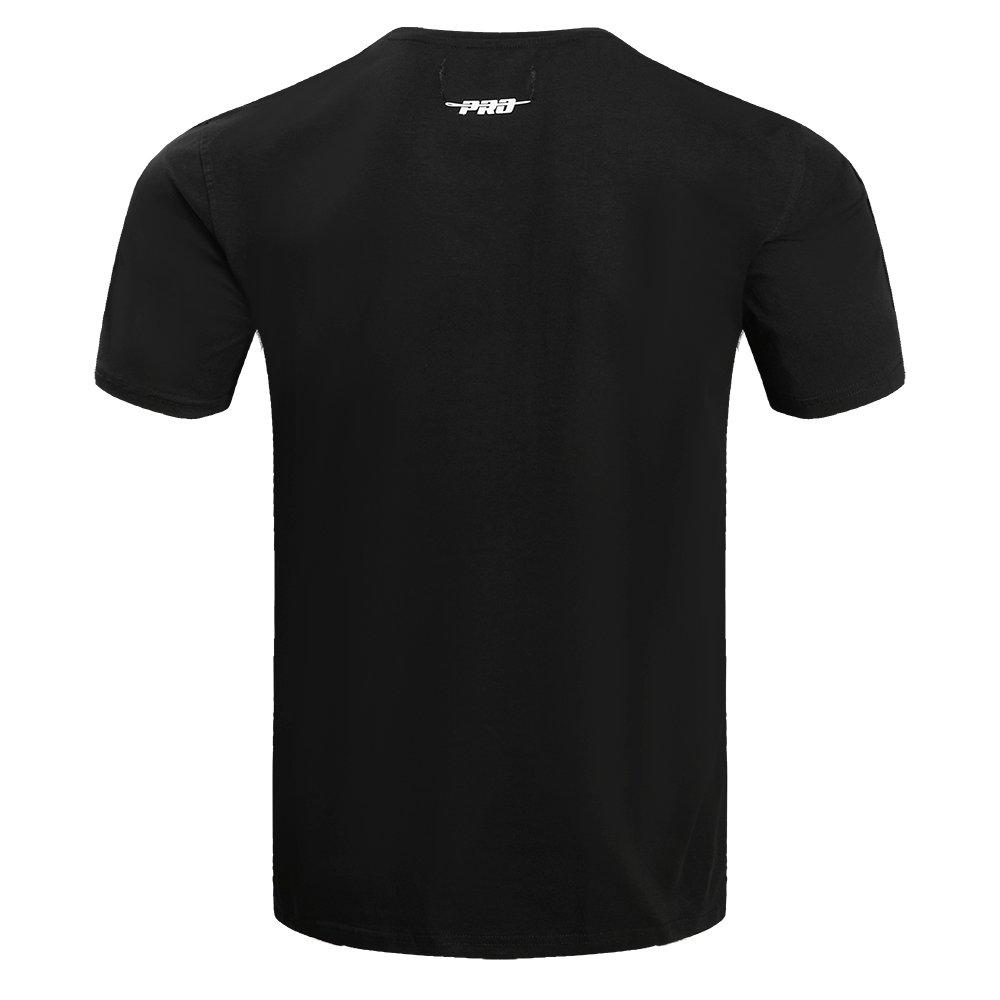 Pro Standard Men's NBA Boston Celtics Retro Classic SJ Striped Tee -Black - BLACK Thumbnail View 2