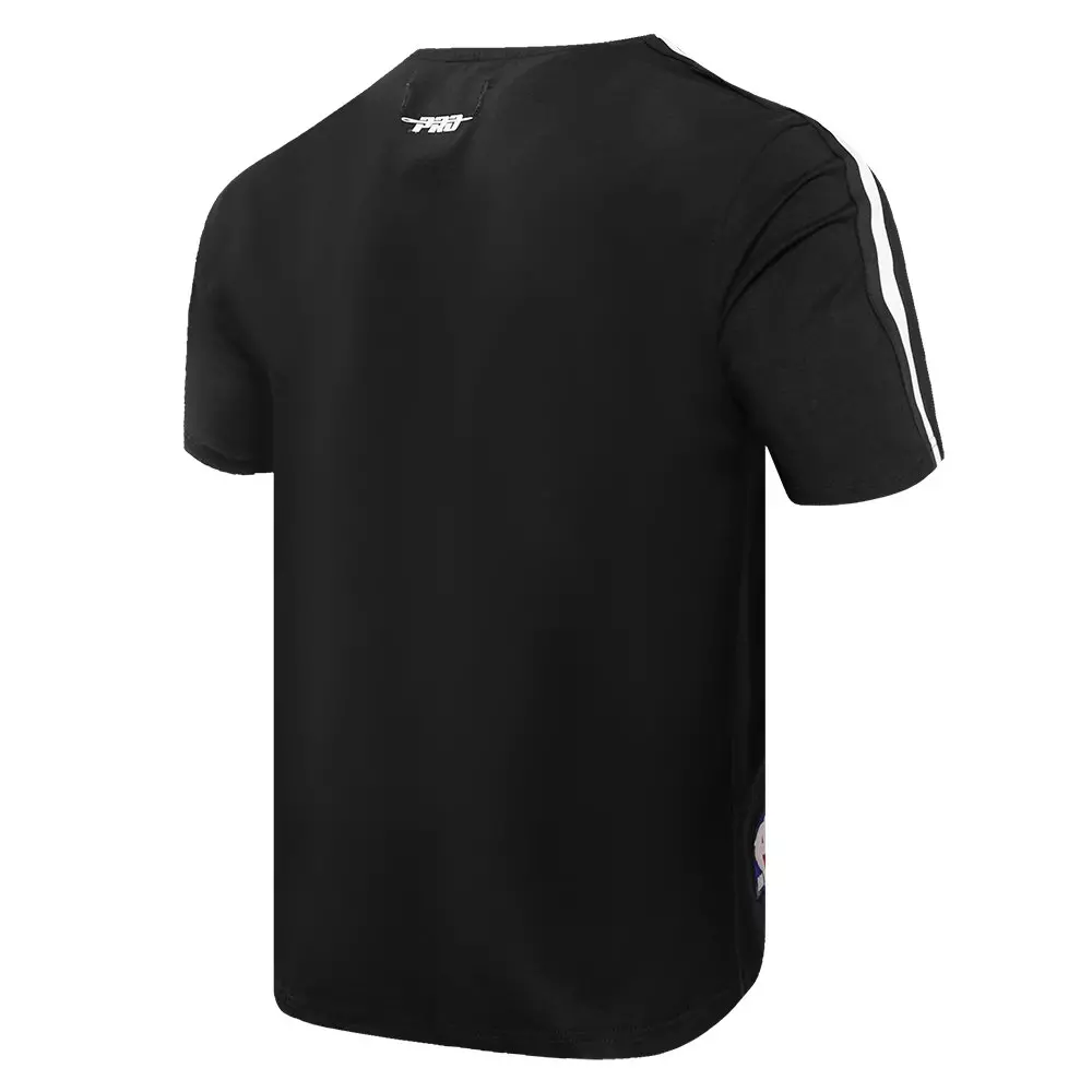 Pro Standard Men's NBA Boston Celtics Retro Classic SJ Striped Tee - Black - BLACK