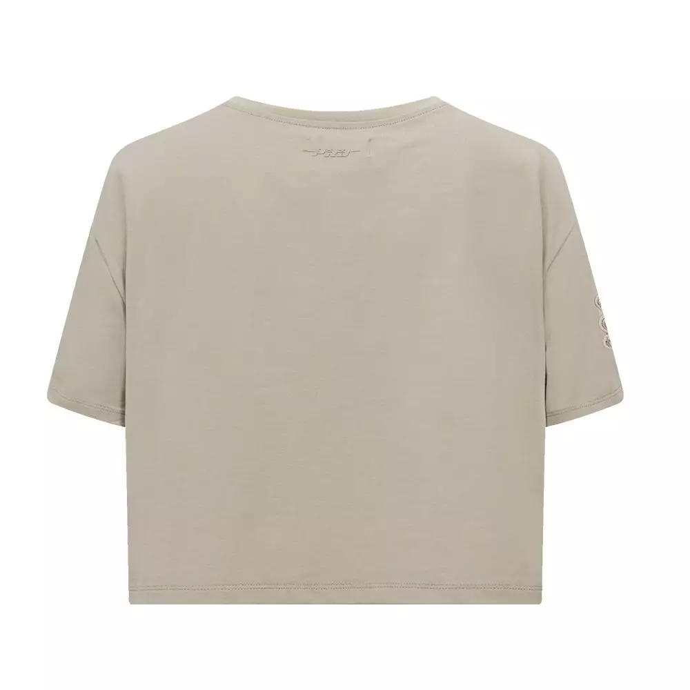 Pro Standard Women's MLB New York Mets​ Neutral SJ Boxy Top -Tan - TAN