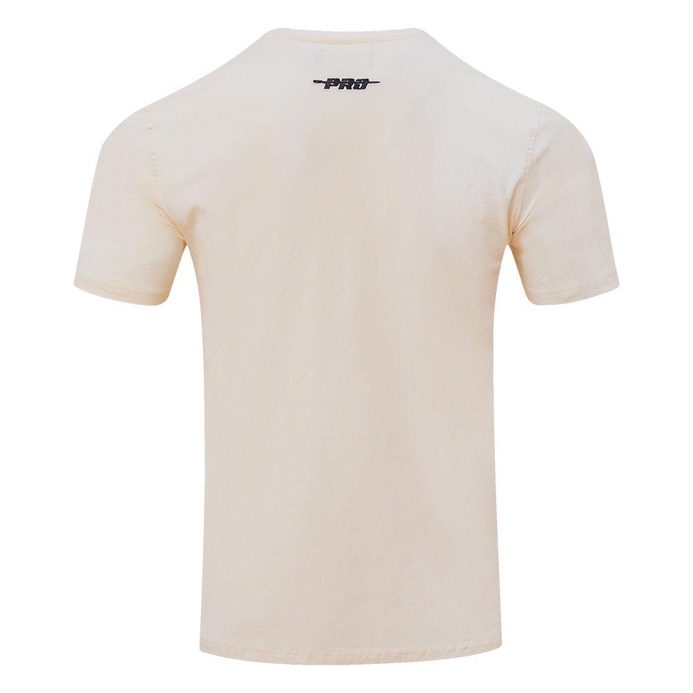 Pro Standard Men's NBA Boston Celtics Retro Classic SJ Striped Tee -Eggshell/Kelly Green - EGGSHELL/KELLY GREEN Thumbnail View 2