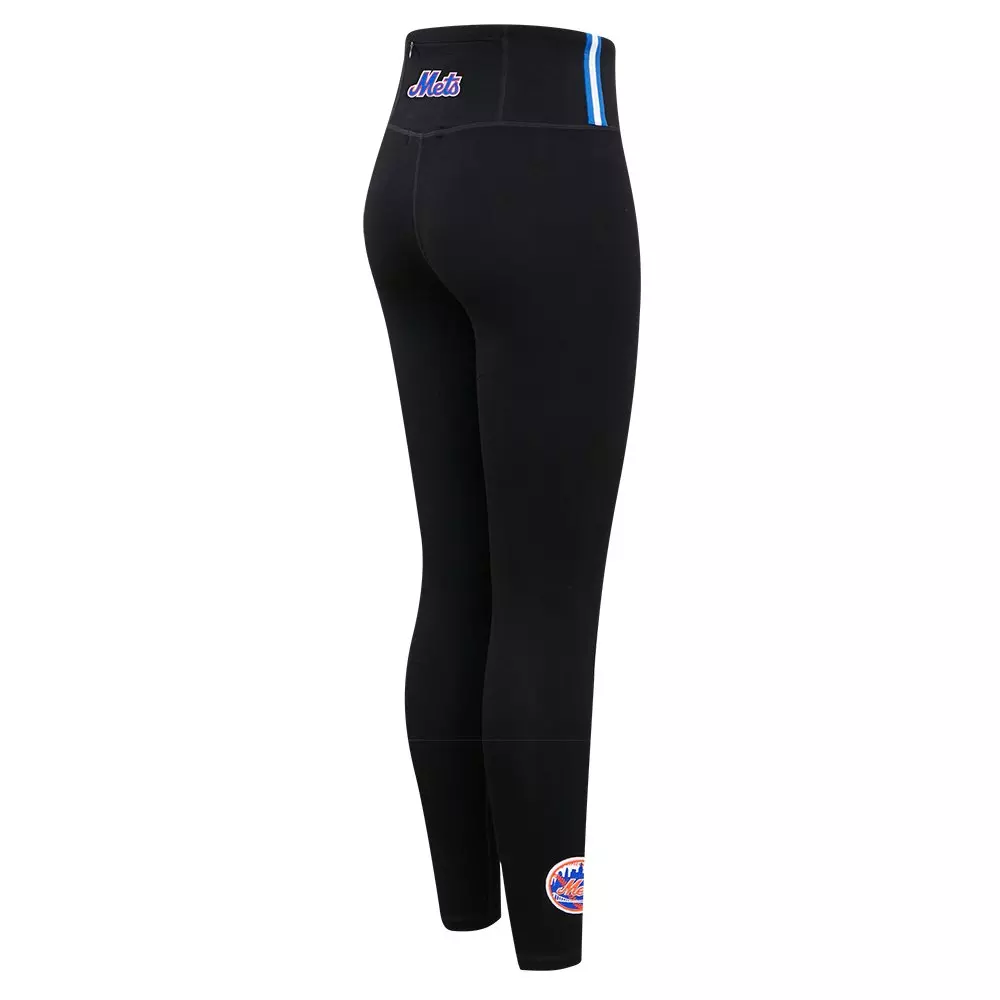 Pro Standard Women's MLB New York Mets​ Classic Jersey Leggings -Black - BLACK