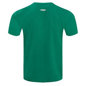 Pro Standard Men's NBA Boston Celtics Retro Classic SJ Striped Tee -Kelly Green