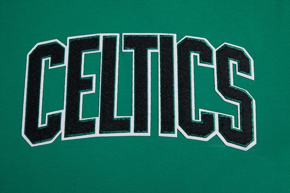 Pro Standard Men's NBA Boston Celtics Retro Classic SJ Striped Tee -Kelly Green - KELLY GREEN Thumbnail View 6