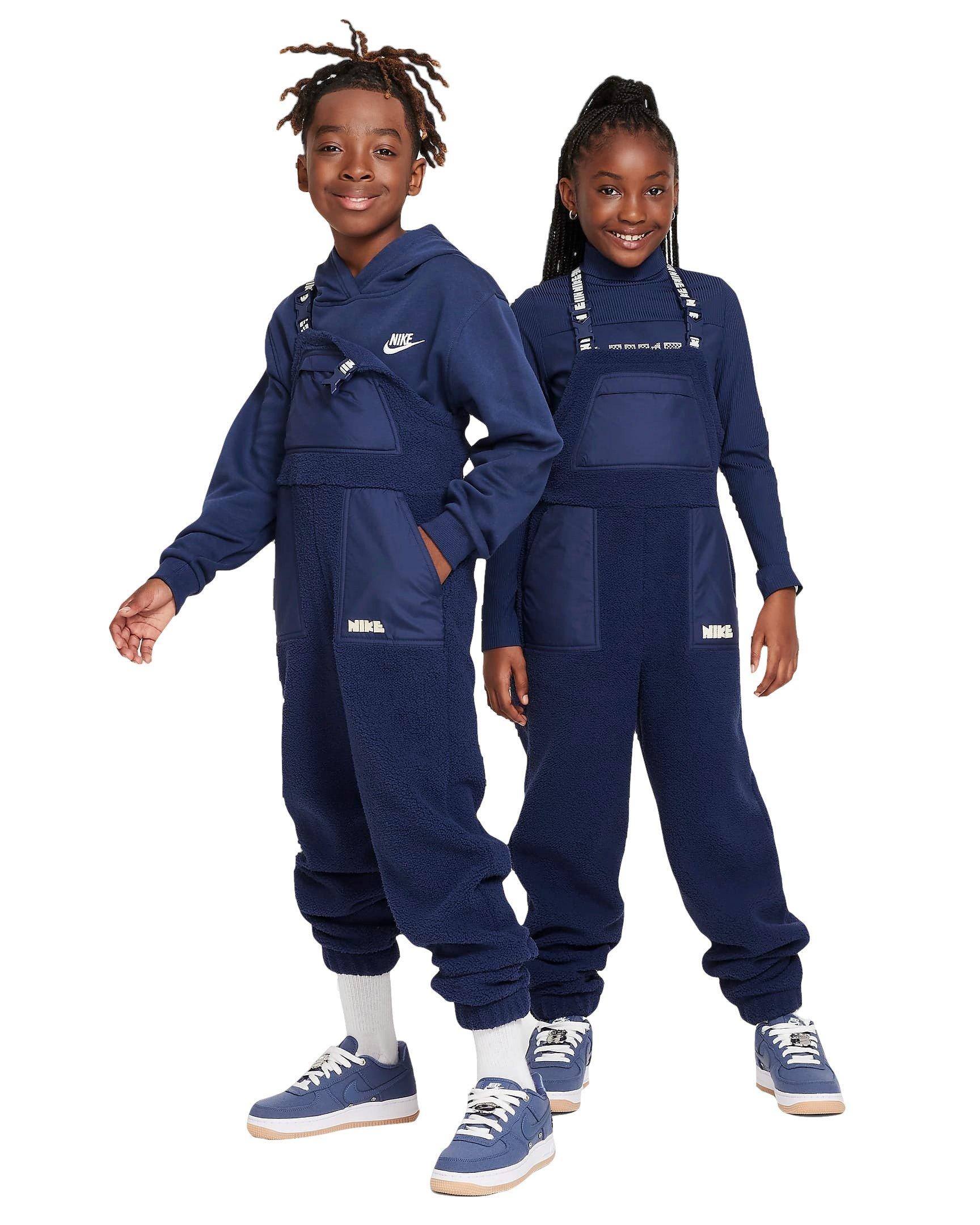 Nike Big Kids' Sportswear Overalls - Navy - NAVY Thumbnail View 1
