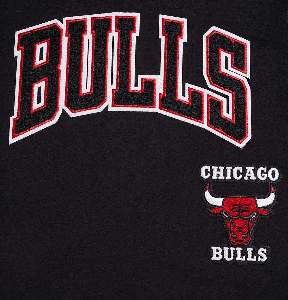 Pro Standard Men's NBA Chicago Bulls Retro Classic SJ Striped Tee -Black/Red - BLACK/RED Thumbnail View 5