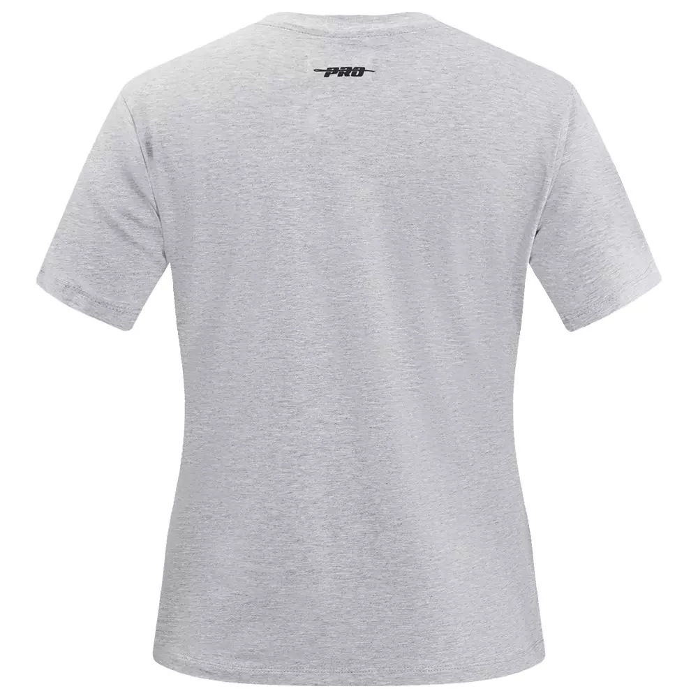 Pro Standard Women's MLB New York Yankees Classic Short Sleeve SJ Slim Fit Top - Grey - GREY