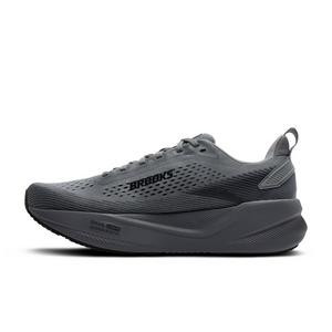 Brooks Ghost Max 4 "Grey/Grey/Ebony" Men's Wide Running Shoe - GREY/GREY/EBONY