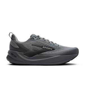 Brooks Ghost Max 4 "Grey/Grey/Ebony" Men's Wide Running Shoe - GREY/GREY/EBONY