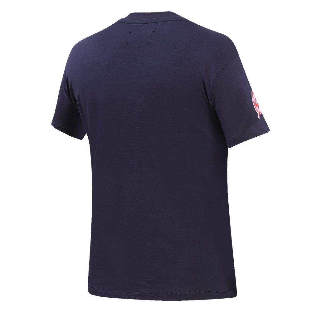 Pro Standard Women's MLB New York Yankees Classic Short Sleeve SJ Slim Fit Top - Navy - NAVY Thumbnail View 4