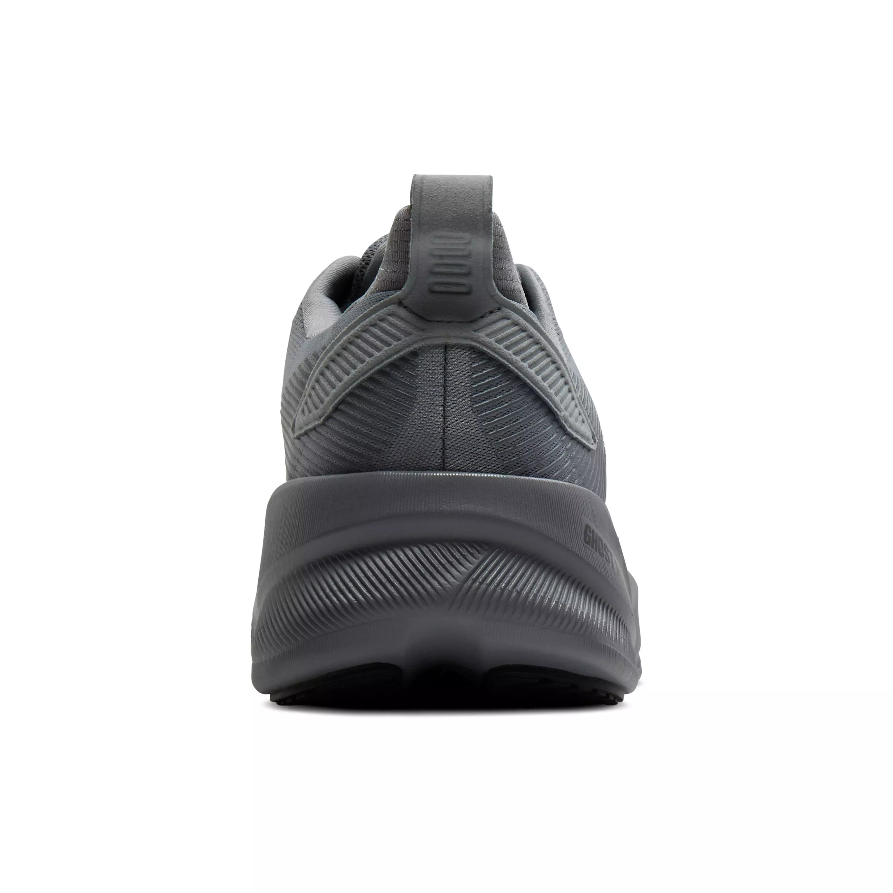 Brooks Ghost Max 4 "Grey/Grey/Ebony" Men's Extra Wide Running Shoe - GREY/GREY/EBONY