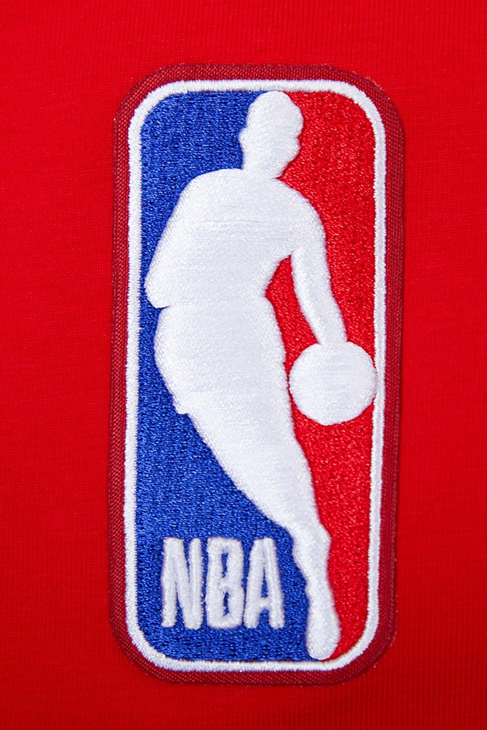 Pro Standard Men's NBA Chicago Bulls Retro Classic SJ Striped Tee -Red/Black - RED/BLACK Thumbnail View 7