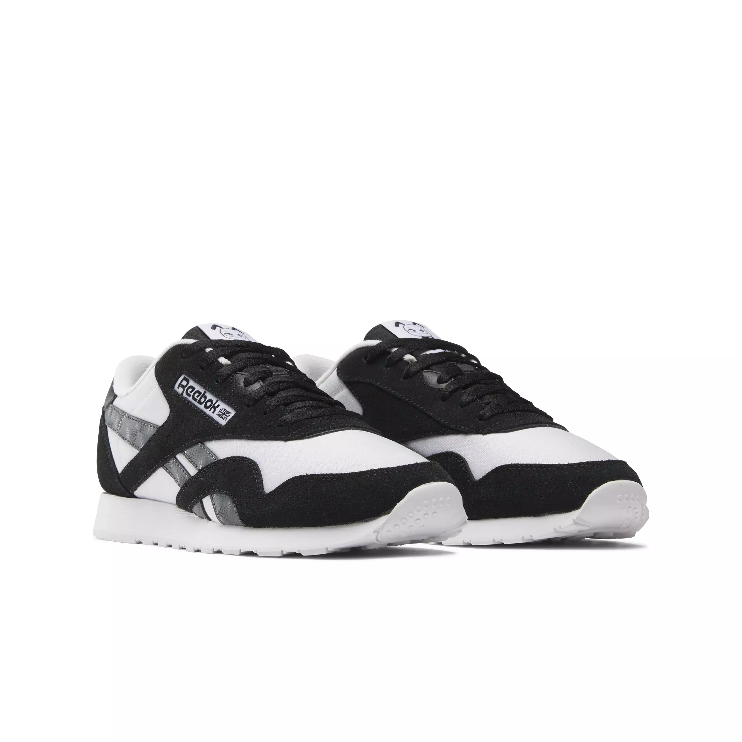 Reebok Classic Nylon "Ftwr White/Core Black" Men's Shoe - WHITE/WHITE/BLACK