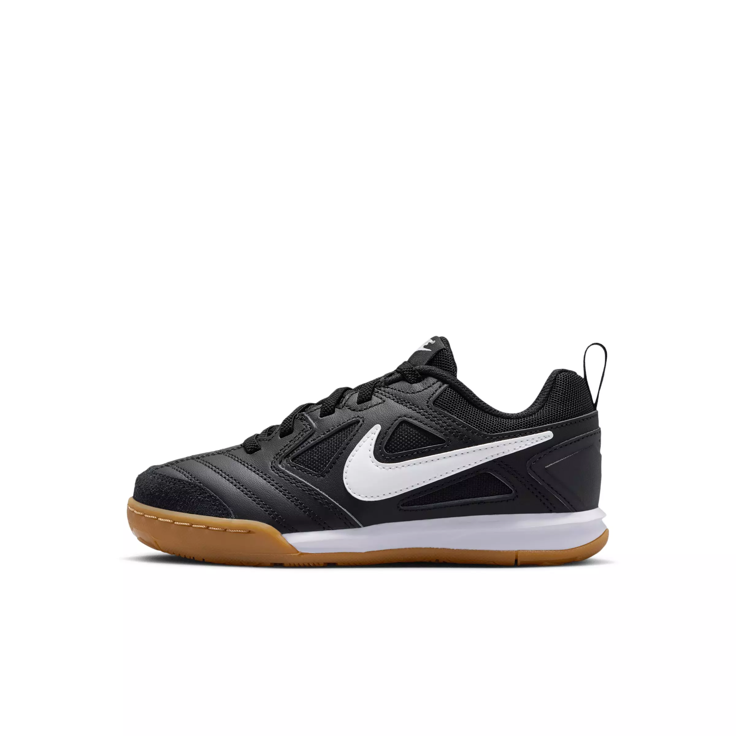 Nike Gato "Black/Black/Gum Light Brown/White" Preschool Boys' Shoe - BLACK/BLACK/LT BROWN/WHITE