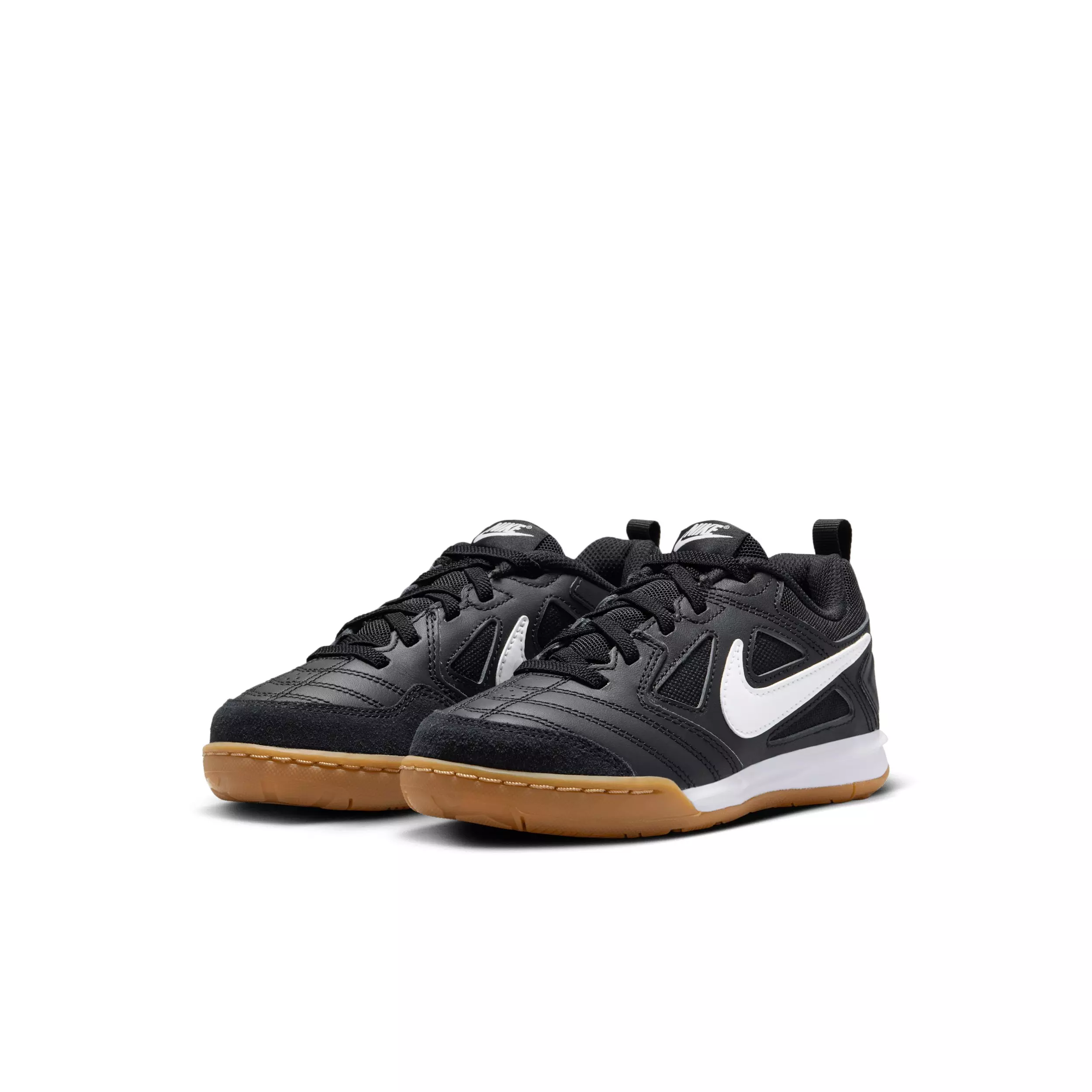 Nike Gato "Black/Black/Gum Light Brown/White" Preschool Boys' Shoe - BLACK/BLACK/LT BROWN/WHITE