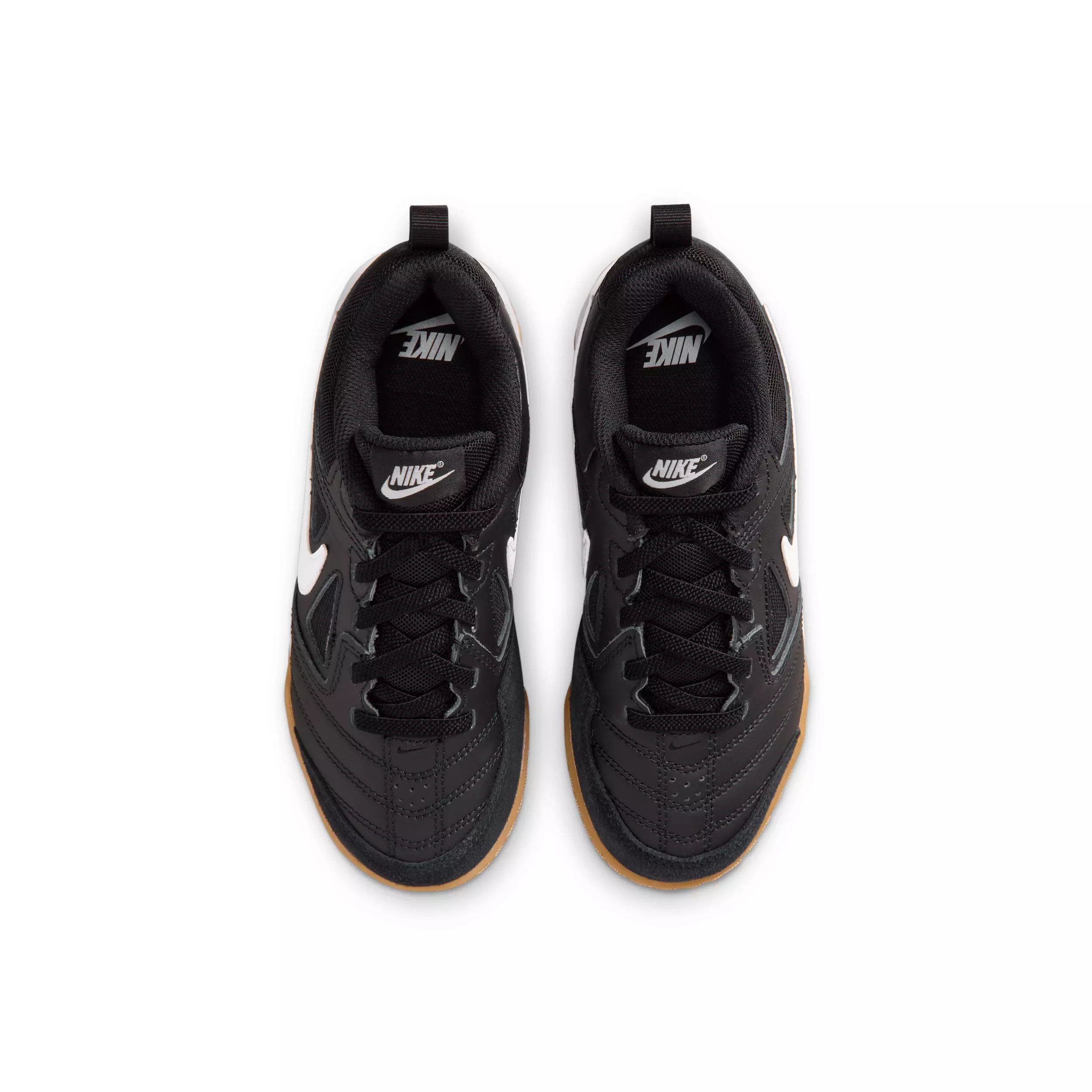 Nike Gato "Black/Black/Gum Light Brown/White" Preschool Boys' Shoe - BLACK/BLACK/LT BROWN/WHITE