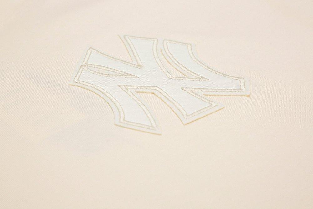 Pro Standard Women's MLB New York Yankees Neutral SJ Boxy Top - Cream - CREAM Thumbnail View 4