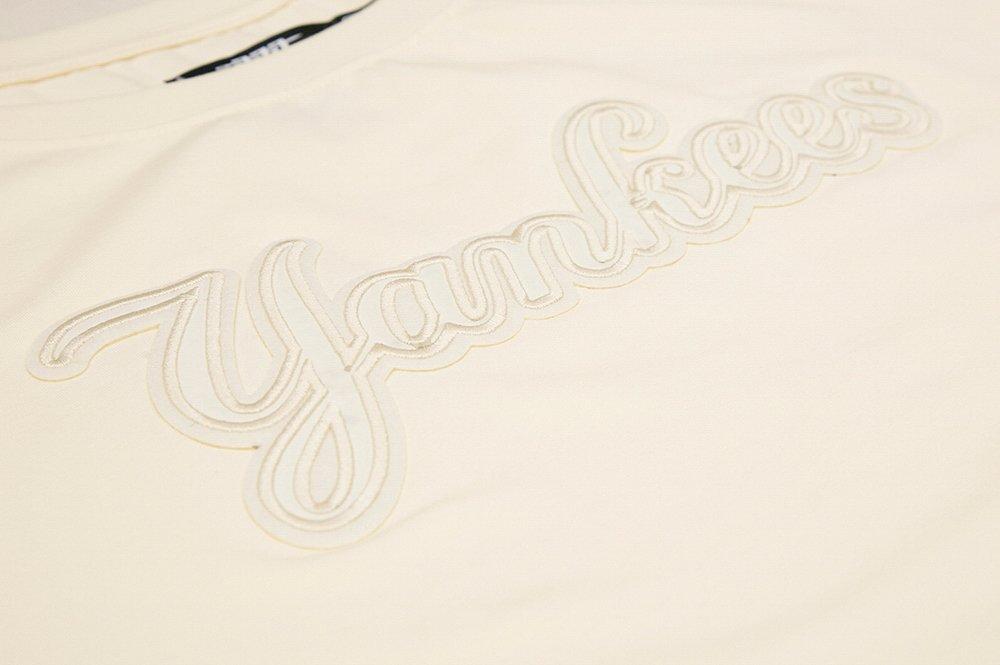Pro Standard Women's MLB New York Yankees Neutral SJ Boxy Top - Cream - CREAM Thumbnail View 5