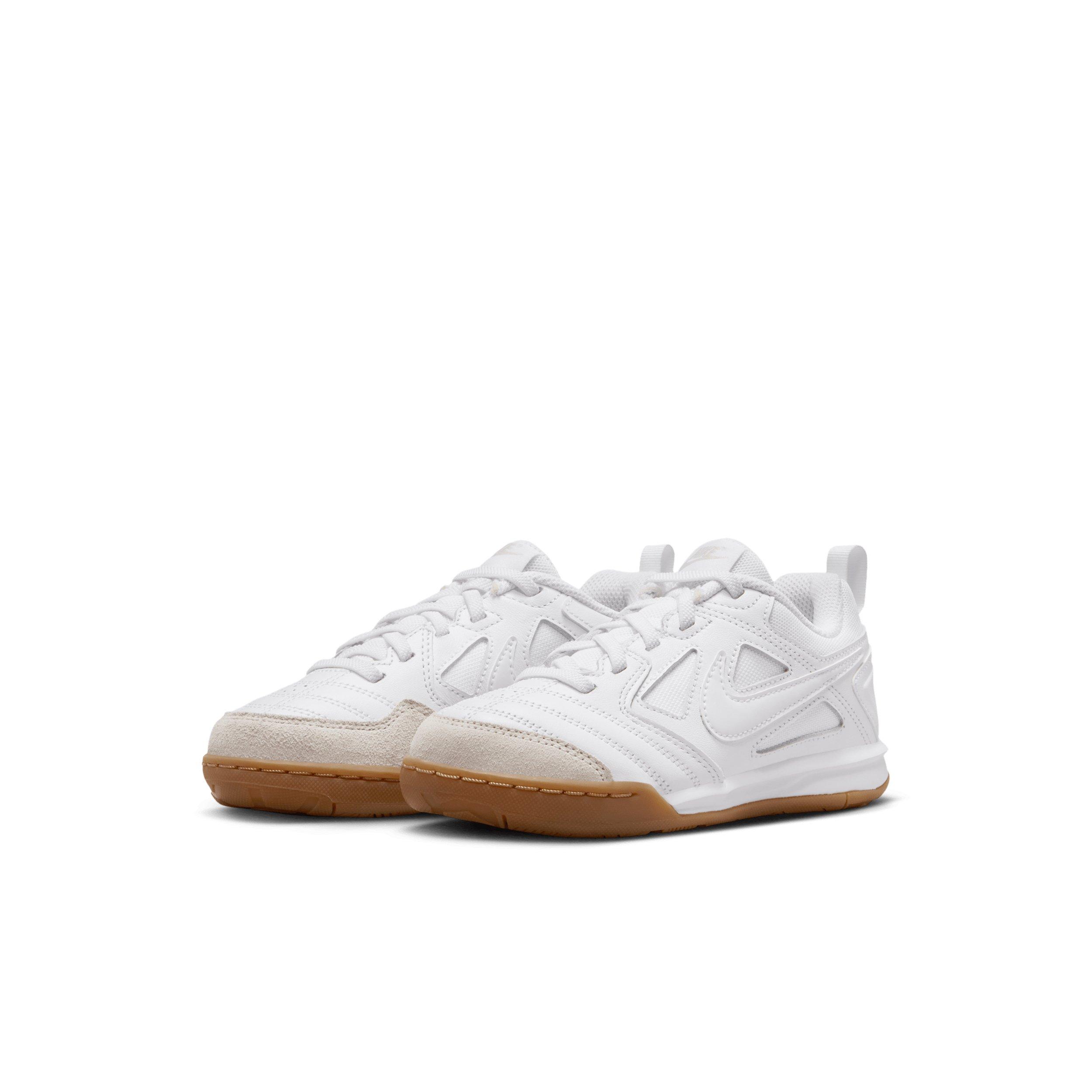 Nike Gato "White/Gum Light Brown/White/White" Preschool Boys' Shoe - WHITE/LT BROWN/WHITE/WHITE Thumbnail View 3