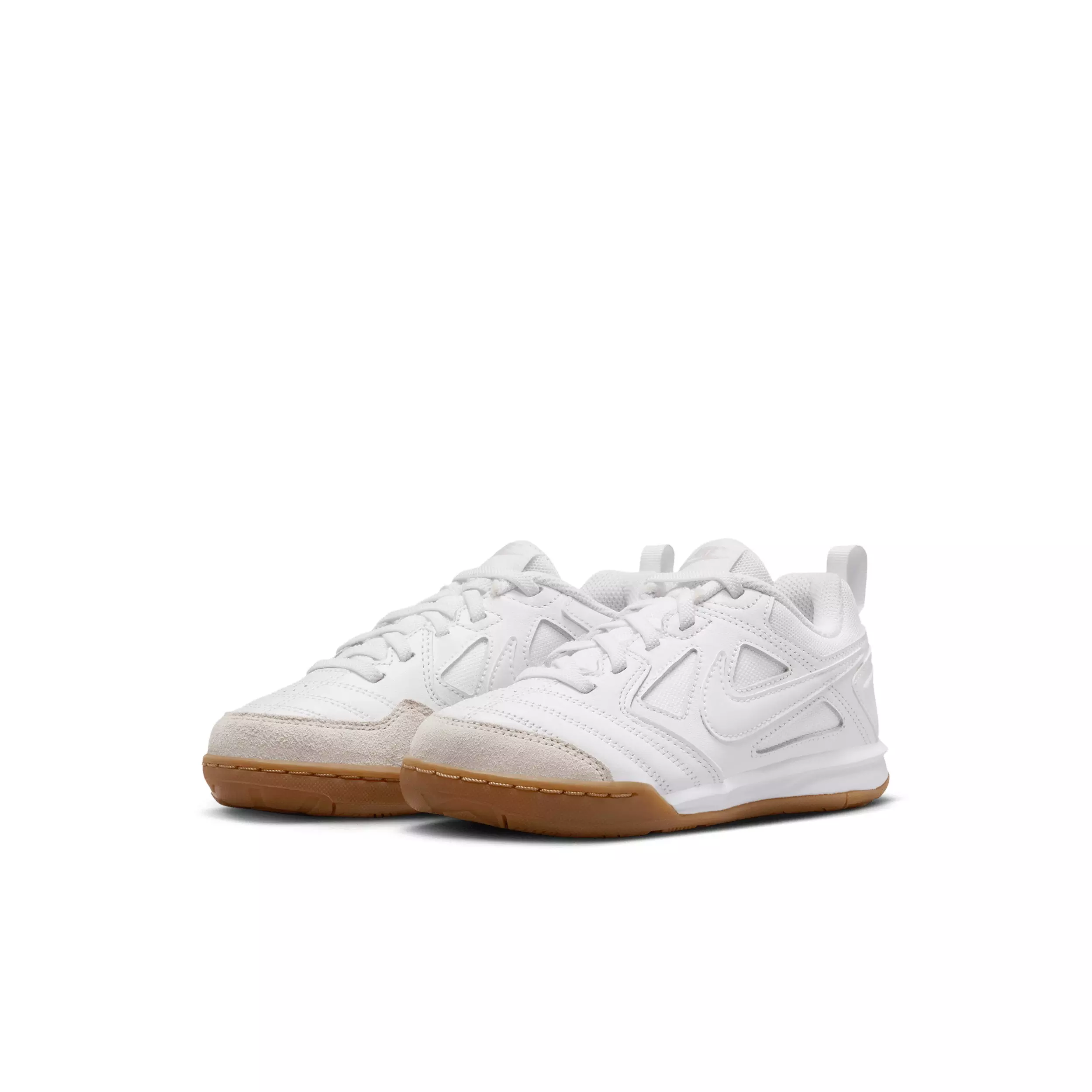 Nike Gato "White/Gum Light Brown/White/White" Preschool Boys' Shoe - WHITE/LT BROWN/WHITE/WHITE