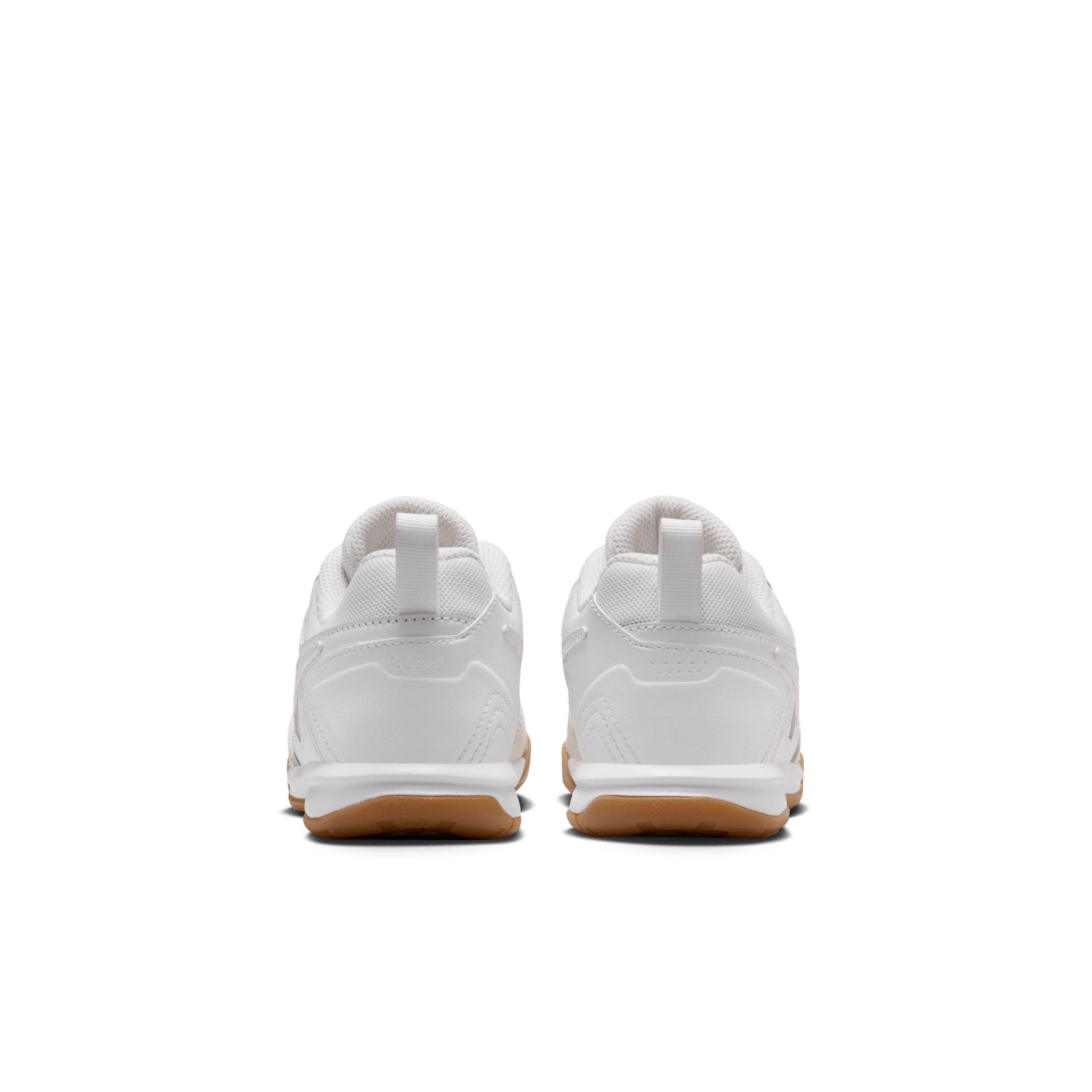 Nike Gato "White/Gum Light Brown/White/White" Preschool Boys' Shoe - WHITE/LT BROWN/WHITE/WHITE Thumbnail View 5