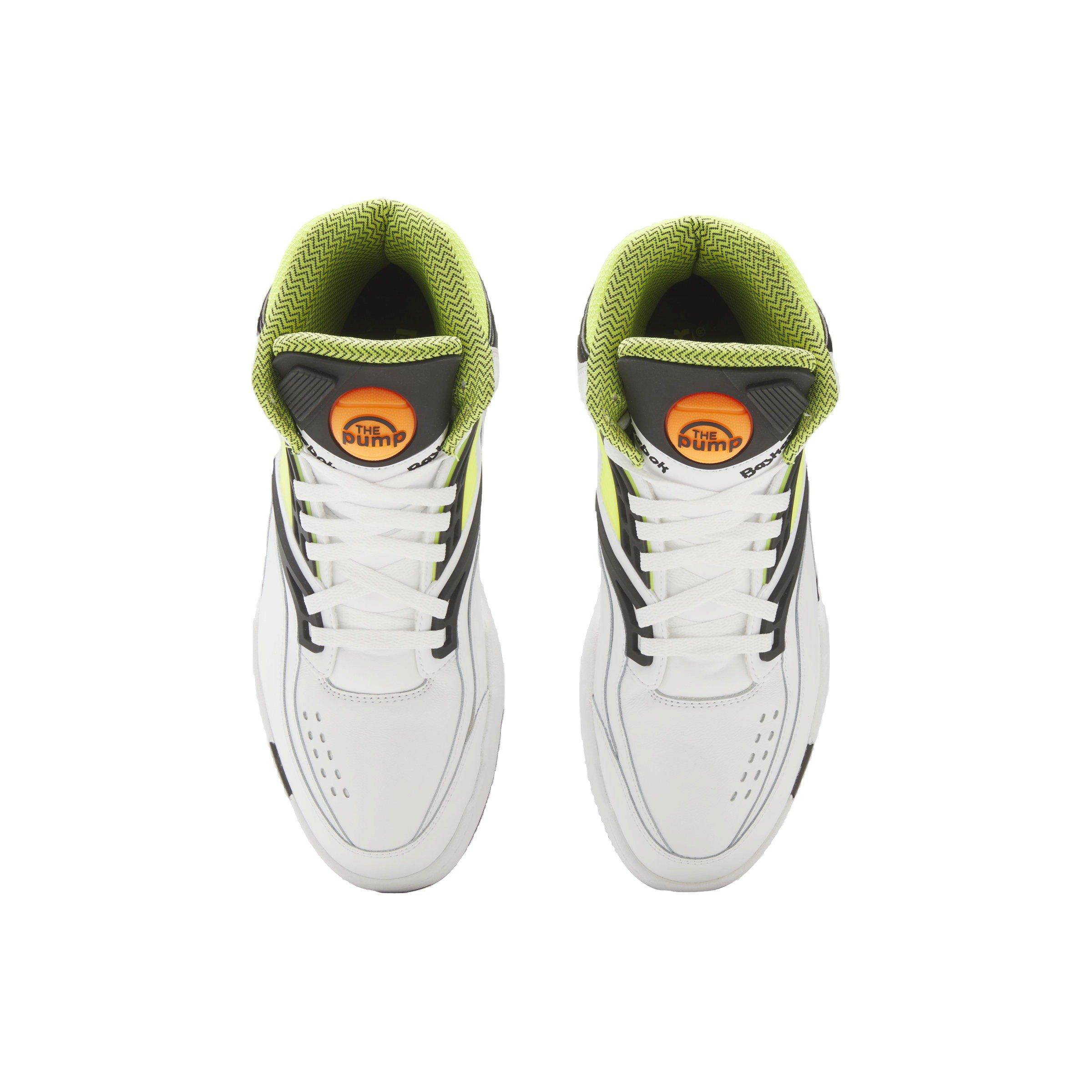 【REEBOK】 ★ スニーカー ★ Pump TZ ★ White Yellow Amazon.com | Reebok Men's Pump TZ Shoes, White/Black/Solar