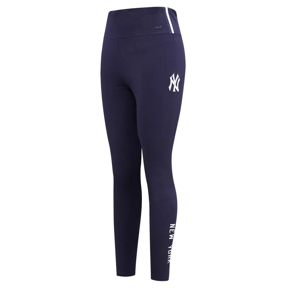 Pro Standard Women's MLB New York Yankees​ Classic Jersey Leggings -Navy - NAVY
