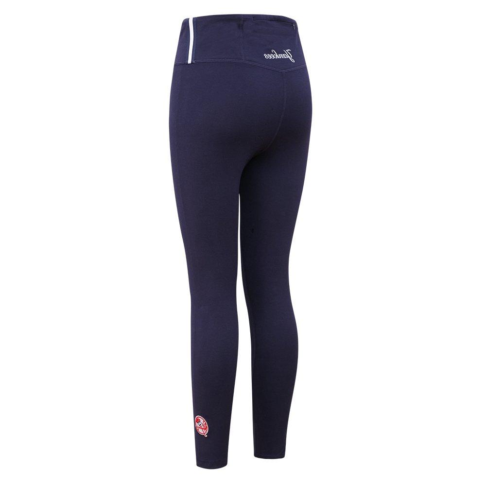 Pro Standard Women's MLB New York Yankees​ Classic Jersey Leggings -Navy - NAVY Thumbnail View 4