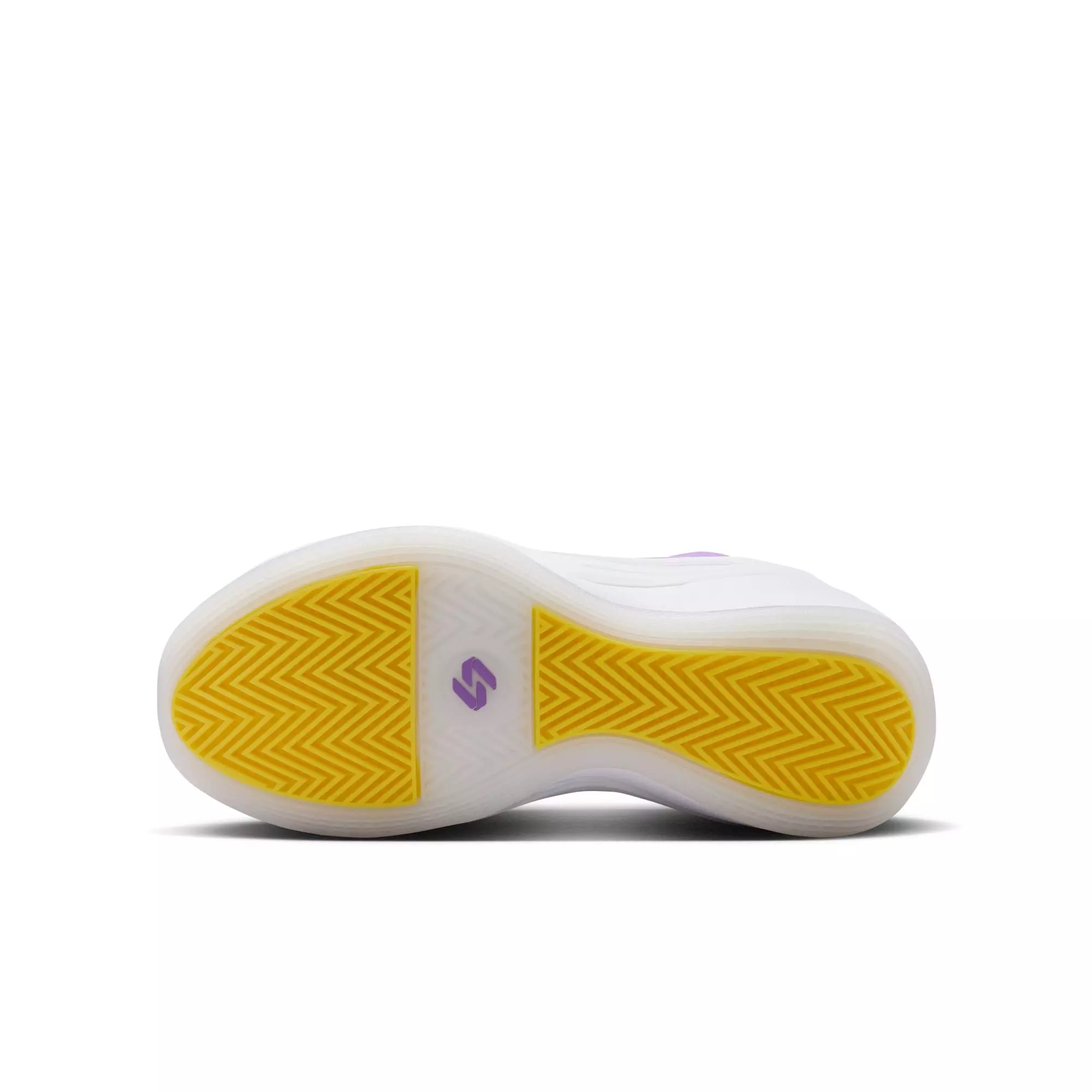 Jordan Luka 5 "Lakers" Grade School Kids' Basketball Shoe - SAIL/DYNAMIC YELLOW/MUSLIN