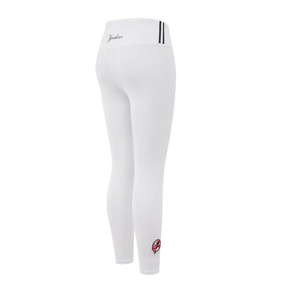 Pro Standard Women's MLB New York Yankees​ Classic Jersey Leggings - White - WHITE Thumbnail View 4
