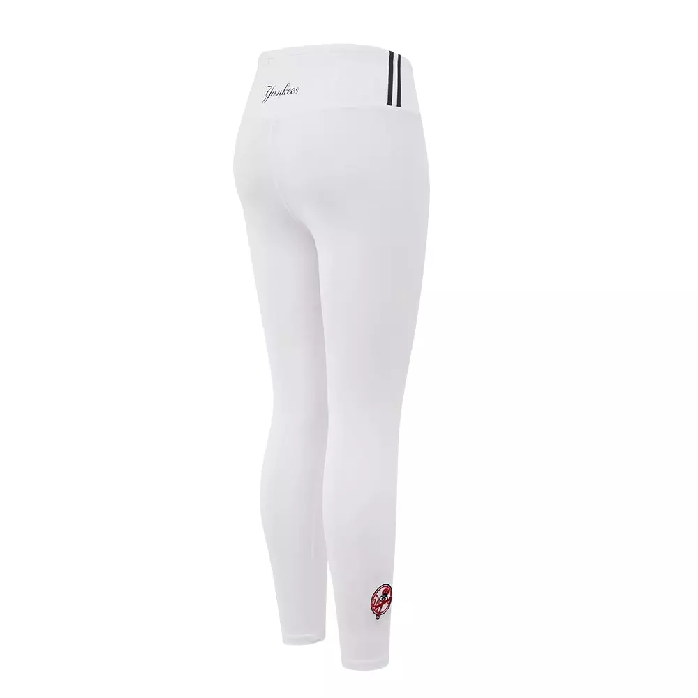 Pro Standard Women's MLB New York Yankees​ Classic Jersey Leggings -White - WHITE