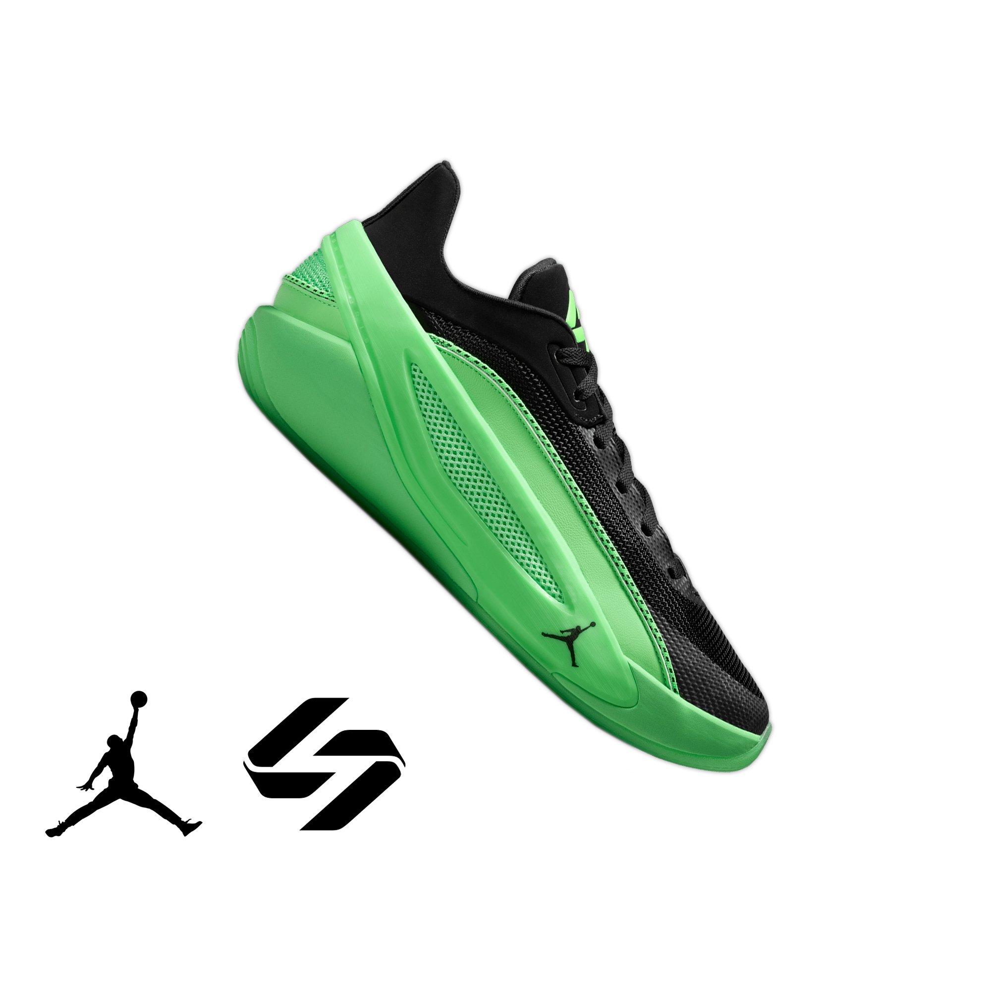 Jordan Luka 5 "Venom" Grade School Kids' Basketball Shoe - ILLUSION GREEN/BLACK Thumbnail View 1