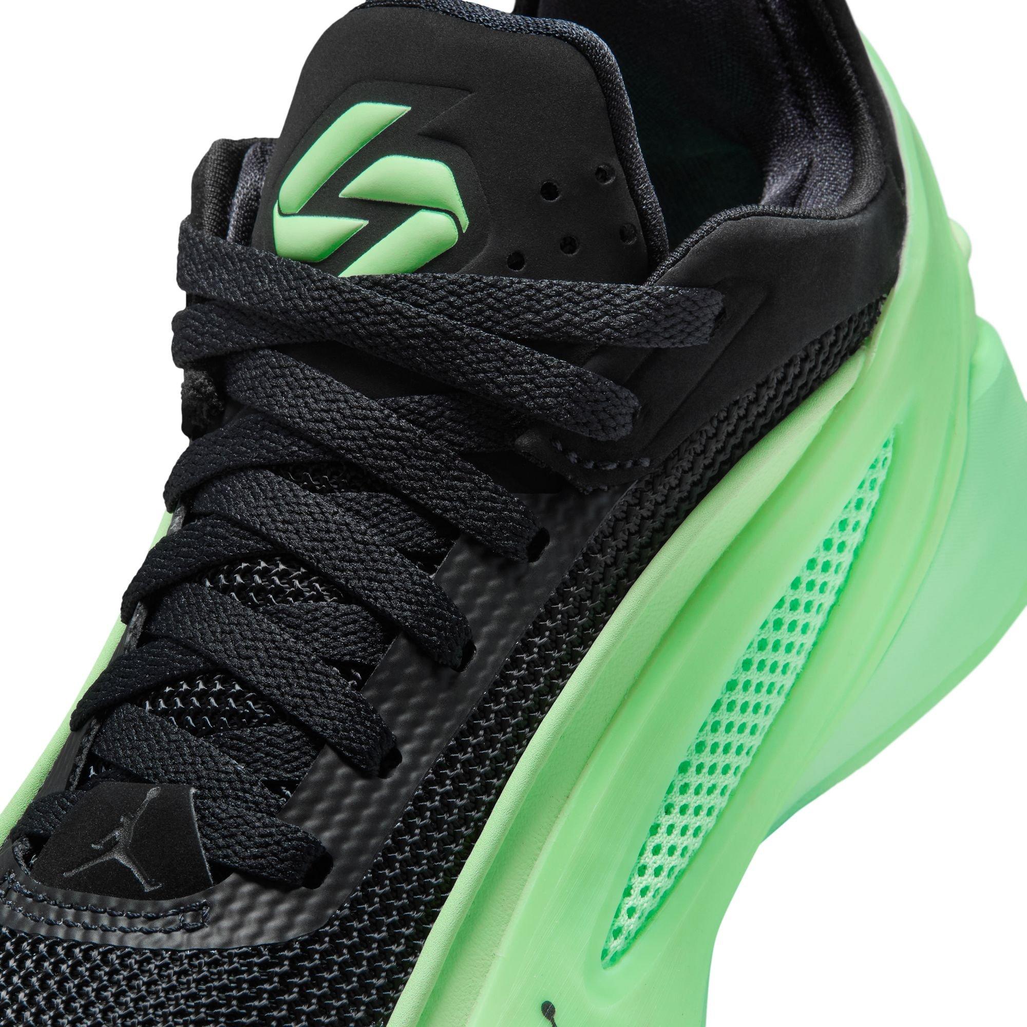 Jordan Luka 5 "Venom" Grade School Kids' Basketball Shoe - ILLUSION GREEN/BLACK Thumbnail View 5
