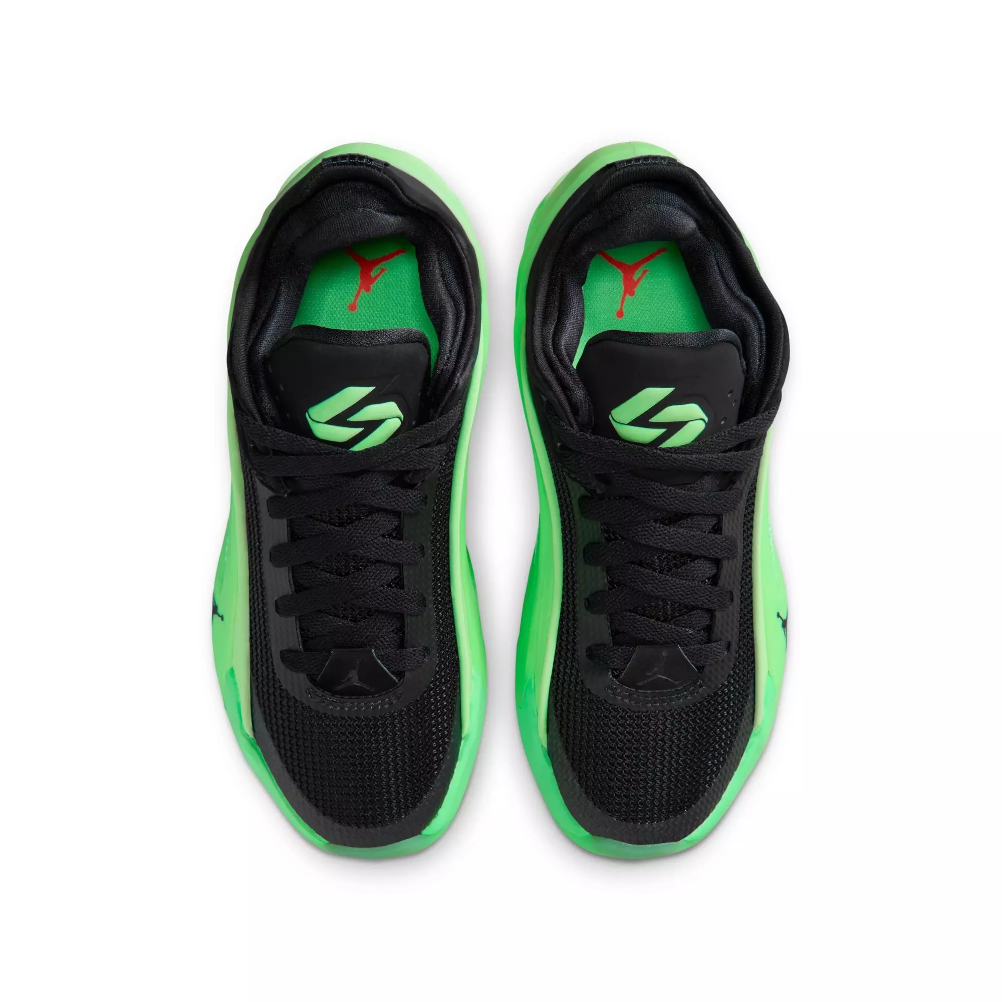 Jordan Luka 5 "Venom" Grade School Kids' "Illusion Green" Basketball Shoe - ILLUSION GREEN/BLACK