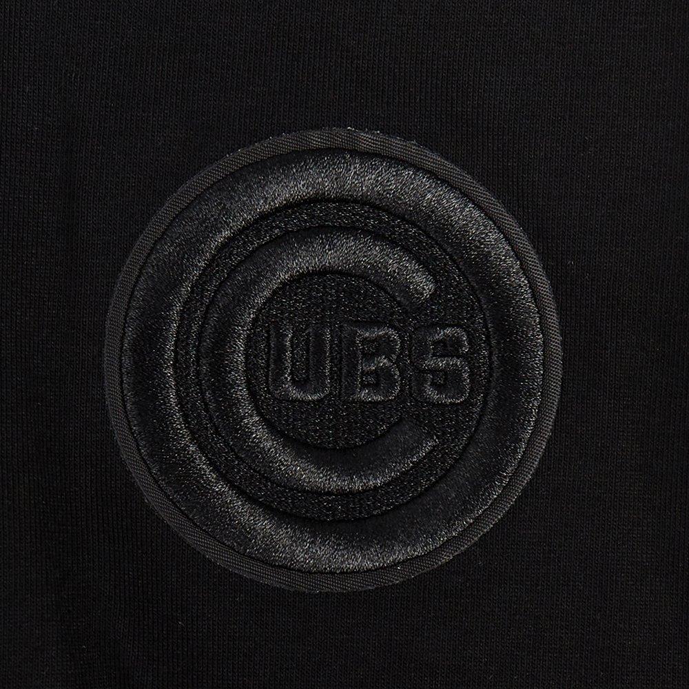 Pro Standard Women's MLB Chicago Cubs Neutral HW Jersey Legging - Black - BLACK Thumbnail View 6