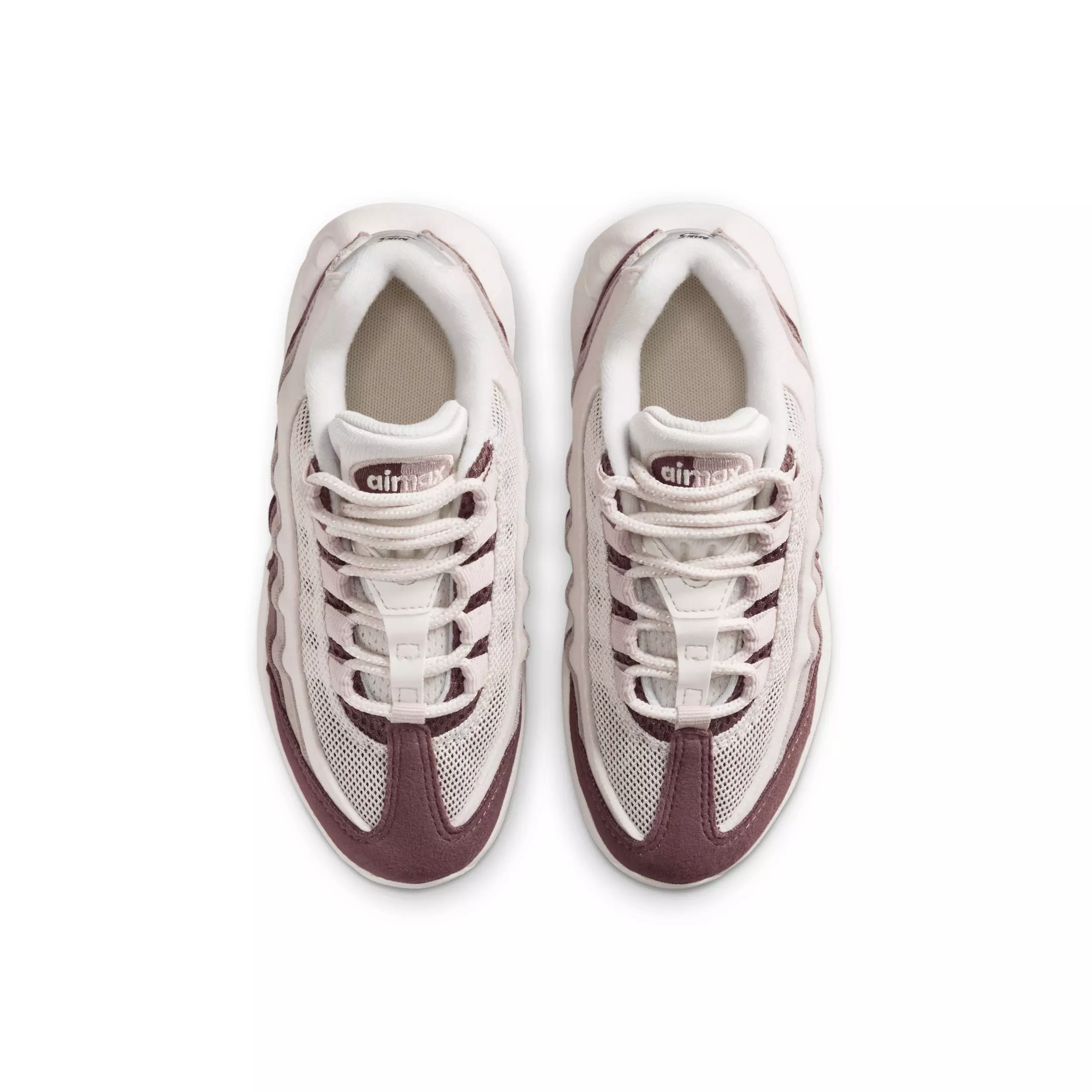 Nike Air Max '95 "Phantom/Tattoo/Moon Particle/Silt Red" Preschool Boys' Shoe - PHANTOM/TATTOO/MOON/RED