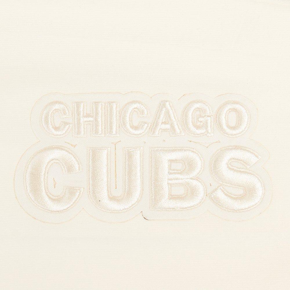 Pro Standard Women's MLB Chicago Cubs Neutral HW Jersey Legging - Cream - CREAM Thumbnail View 5