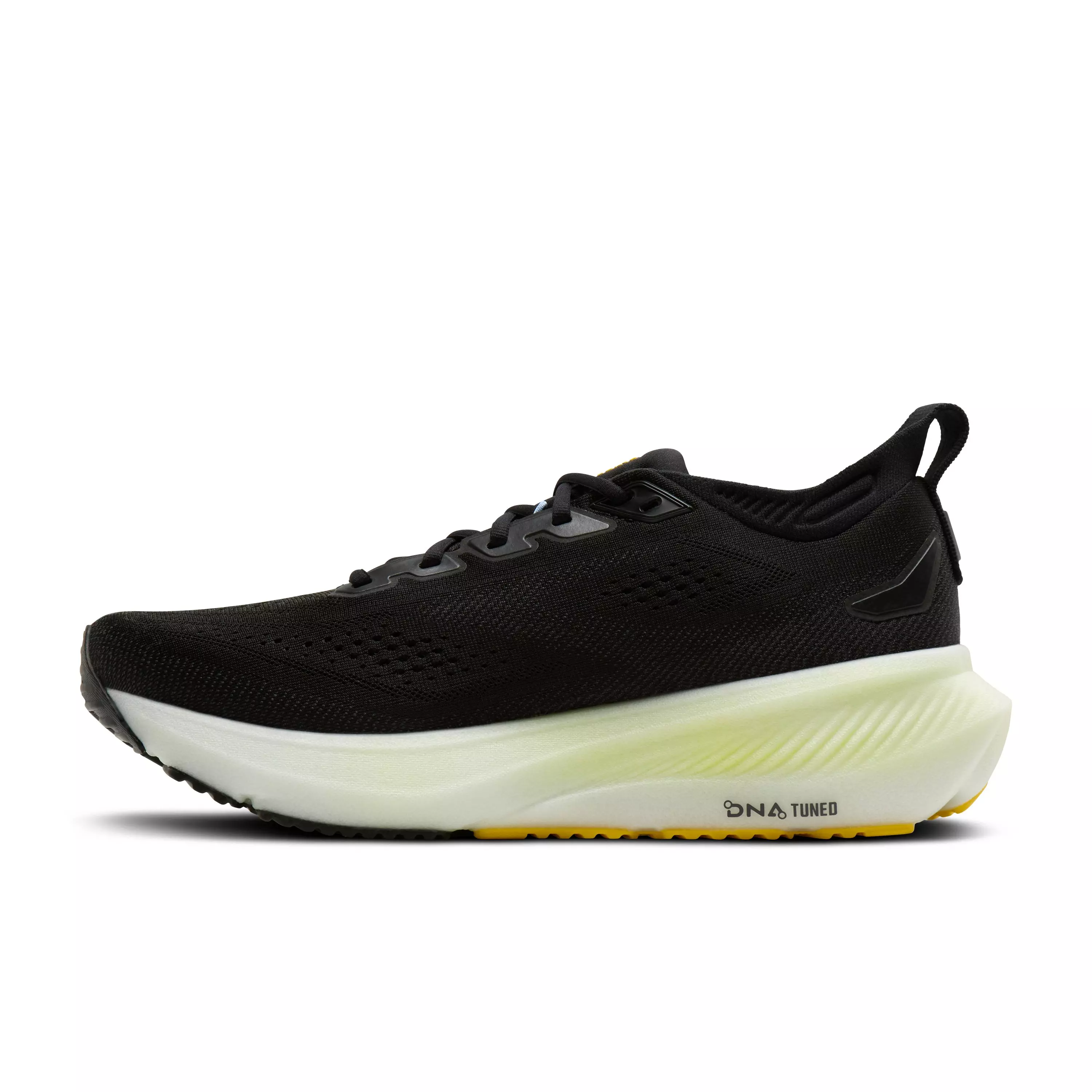Brooks Glycerin 23 "Black/Cyber Yellow/Nightlife" Men's Running Shoe - BLACK/YELLOW/NIGHTLIFE