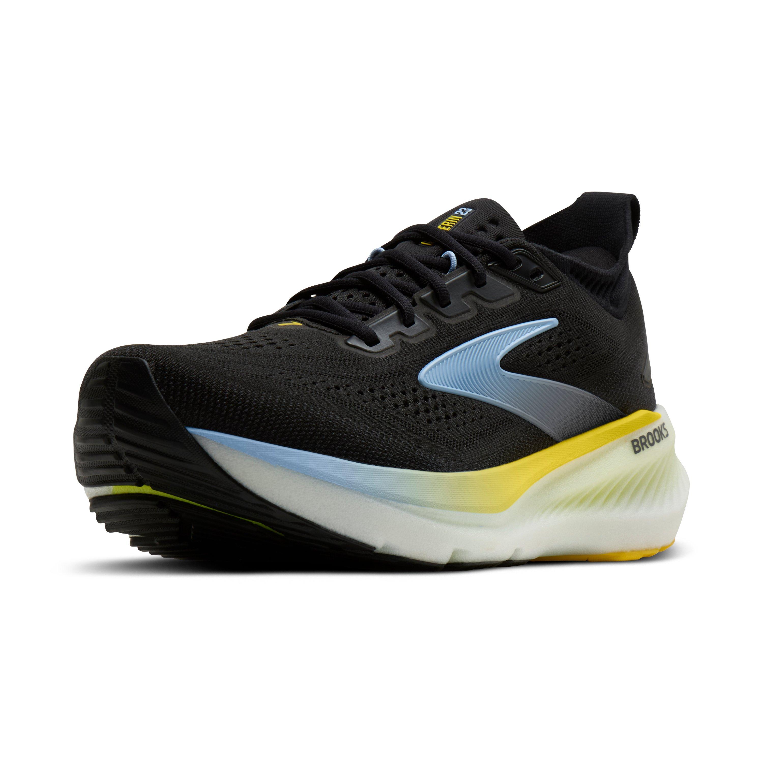 Brooks Glycerin 23 "Black/Cyber Yellow/Nightlife" Men's Running Shoe - BLACK/YELLOW/NIGHTLIFE