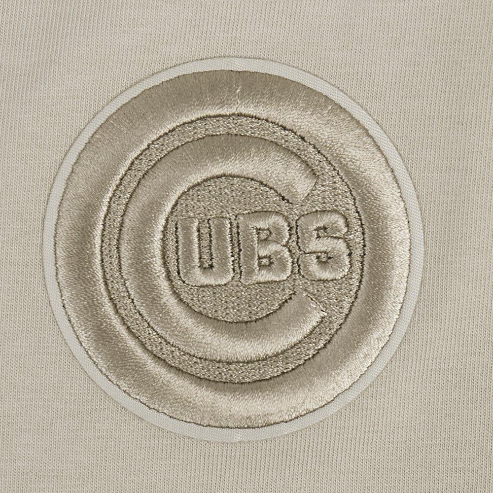 Pro Standard Women's MLB Chicago Cubs Neutral HW Jersey Legging - Tan - TAN Thumbnail View 6