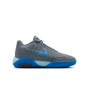 Nike LeBron Witness 9 "Cool Grey/Psychic Blue/Glacier Ice/Blue" Grade School Boys' Basketball Shoe