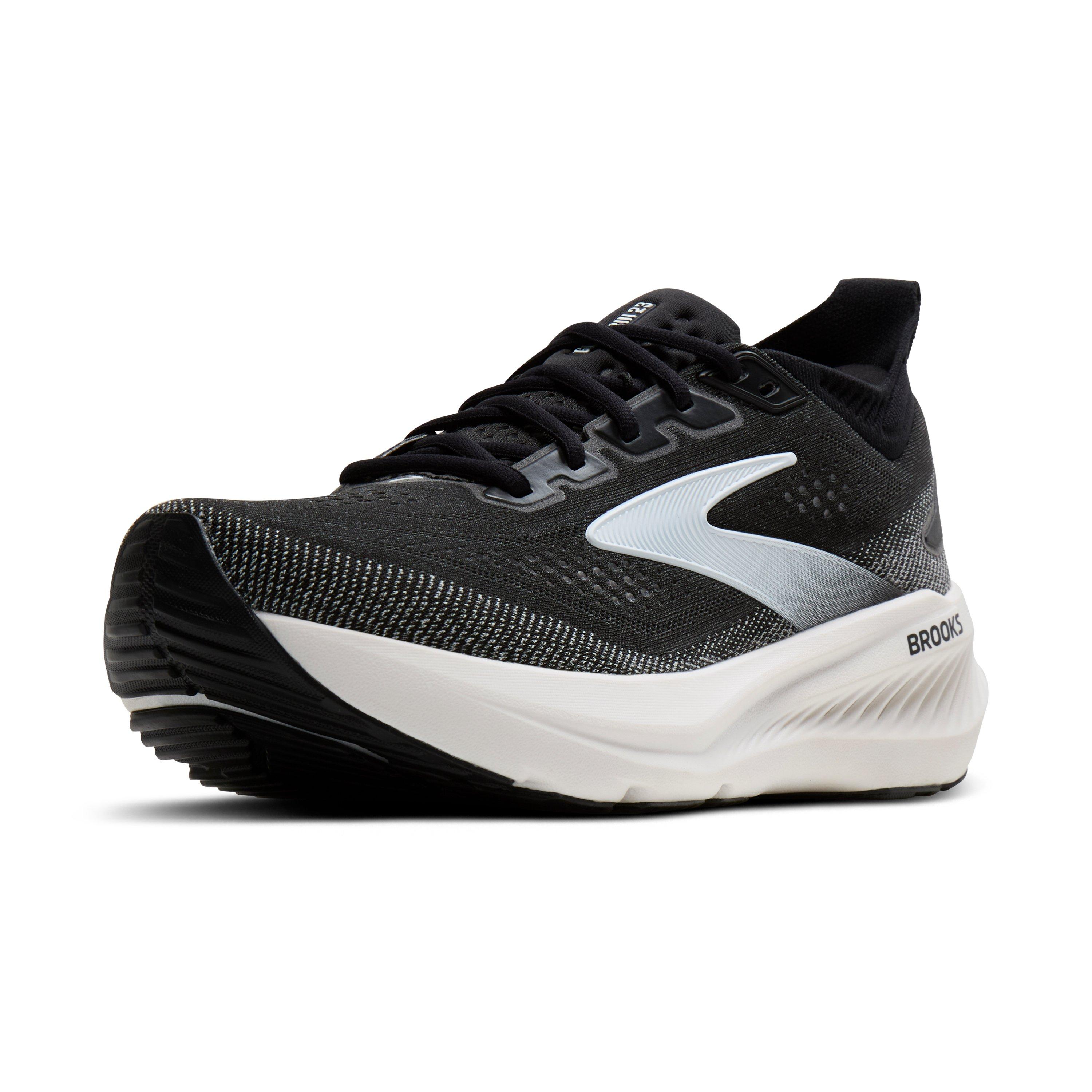 Brooks Glycerin 23 "Black/Grey/White" Men's Wide Running Shoe - BLACK/GREY/WHITE