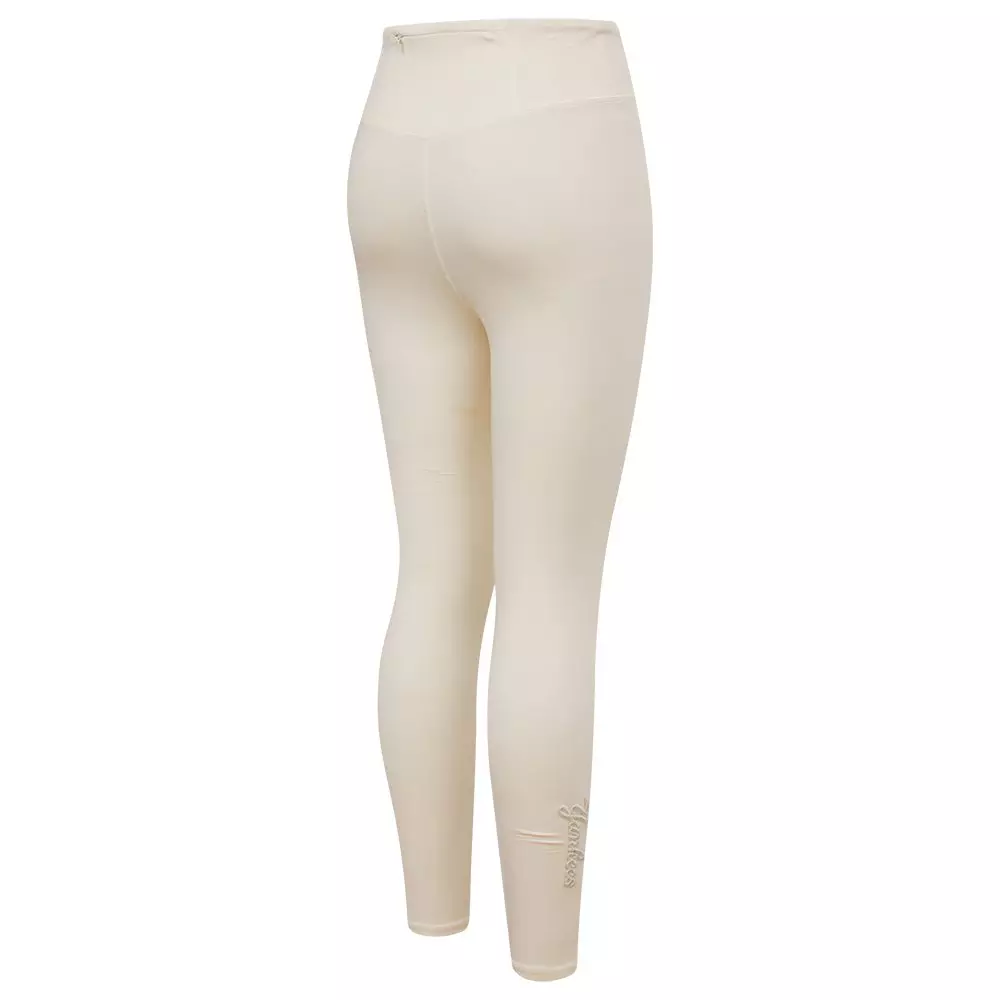 Pro Standard Women's MLB New York Yankees Neutral HW Jersey Legging -Cream - CREAM