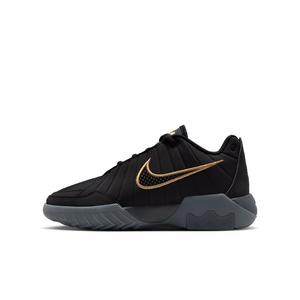 Nike LeBron Witness 9 "Black/Iron Grey/Dark Smoke Grey/Black" Grade School Boys' Basketball Shoe