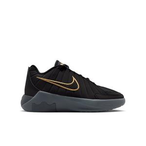 Nike LeBron Witness 9 "Black/Iron Grey/Dark Smoke Grey/Black" Grade School Boys' Basketball Shoe