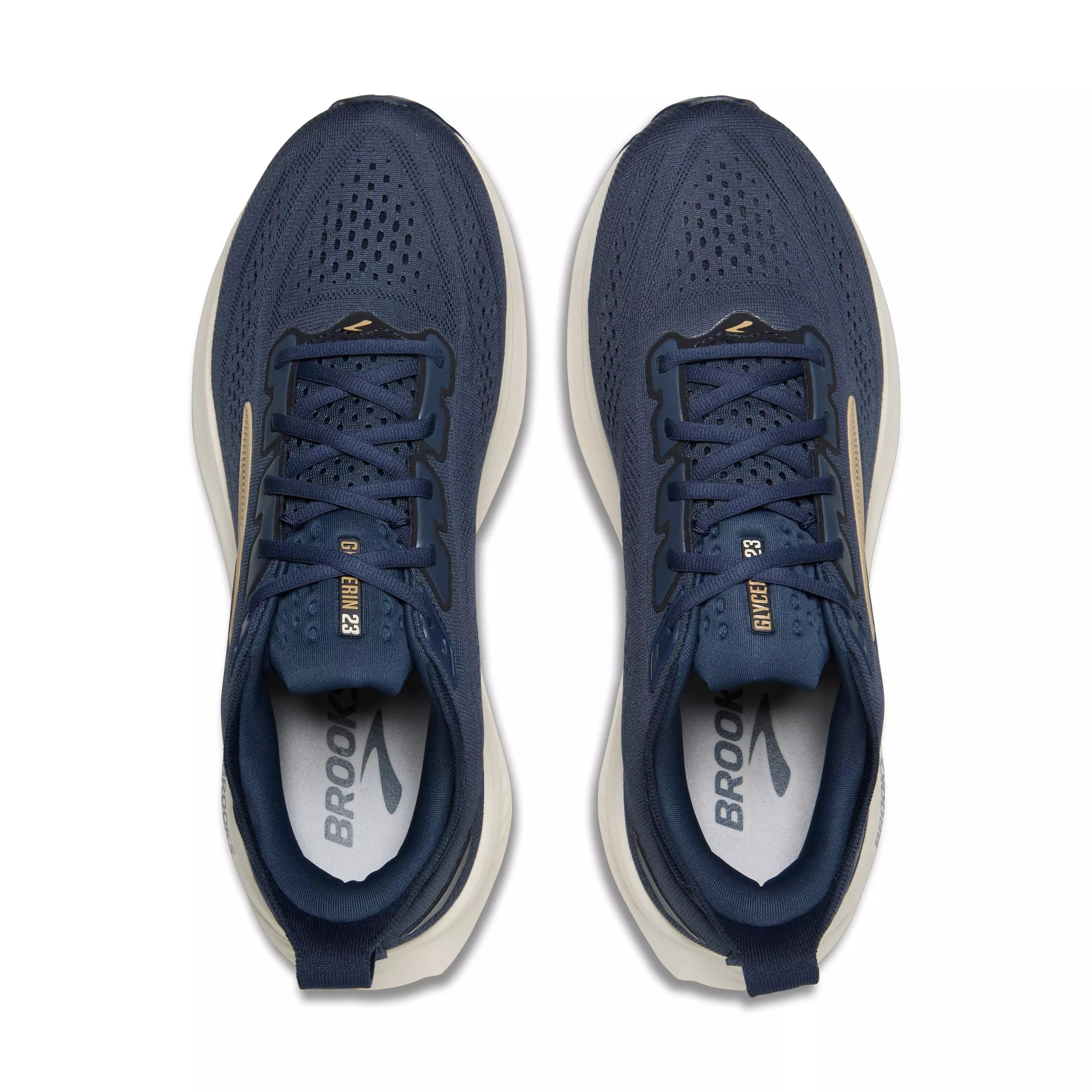 Brooks Glycerin 23 "Blue/Spellbound/Starfish" Men's Running Shoe - BLUE/SPELLBOUND/STARFISH