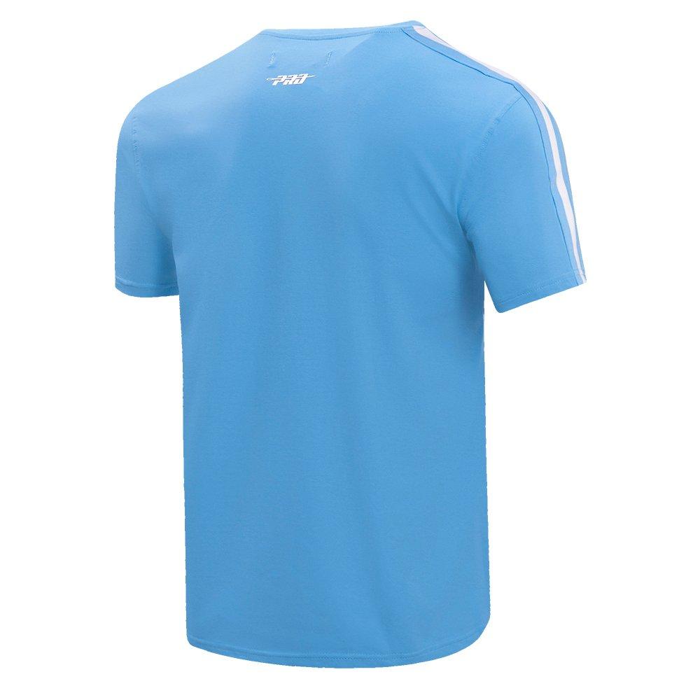 Pro Standard Men's NBA Memphis Grizzlies Retro Classic SJ Striped Tee -Blue - BLUE Thumbnail View 4