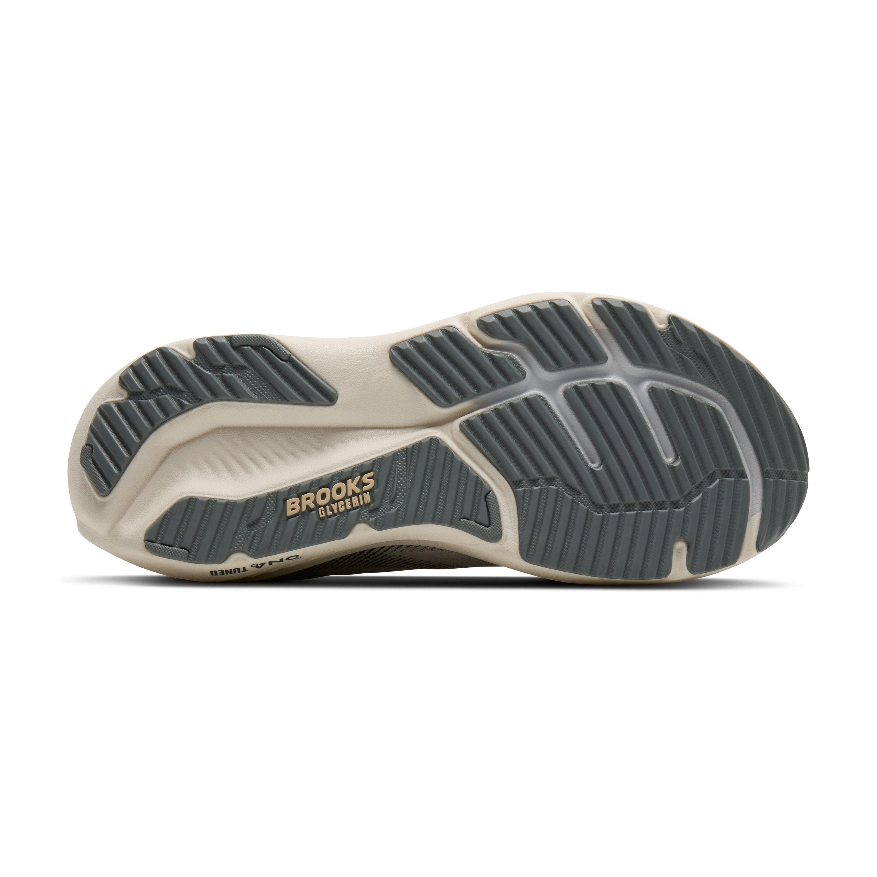Brooks Glycerin 23 "Coconut/Bleached Sand/Grey" Men's Running Shoe - COCONUT/SAND/GREY