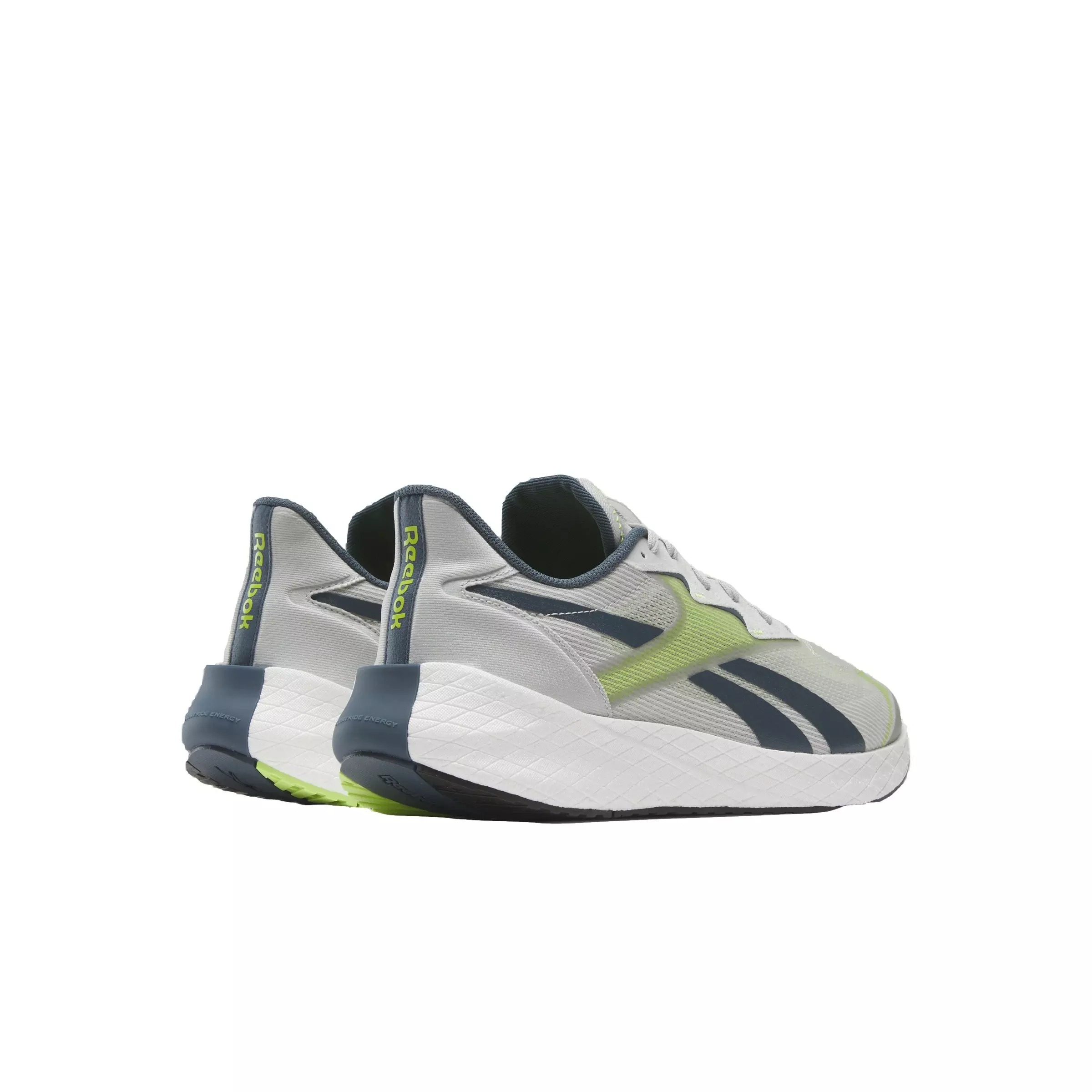 Reebok Floatride Energy Symmetros 2.5 "Steely Fog/Hoops Blue/Laser Lime" Men's Running Shoe - STEELY/BLUE/LIME